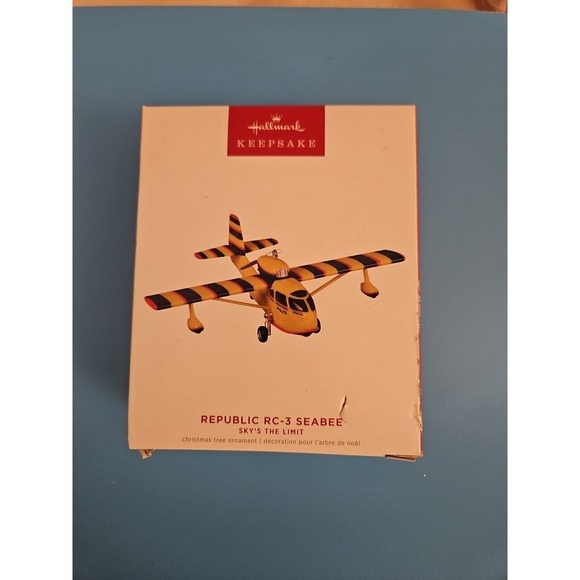 Hallmark Other - 2022 Hallmark Keepsake Republic RC-3‎ Seabee Sky's The Limit Ornament (01)